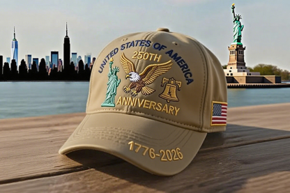 Eagle & Liberty – United States 250th Anniversary Hat