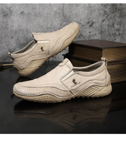 Last day 70% off 🔥⏱️Christmas sale⏱️🔥Men's genuine slip-on loafers