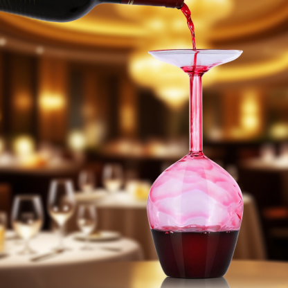 Exclusive creativity-14 oz Upside Down Wine Glass