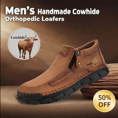 🔥On This Week Sale 70% Off🔥Men's authentic stylish orthopedic casual leather shoes