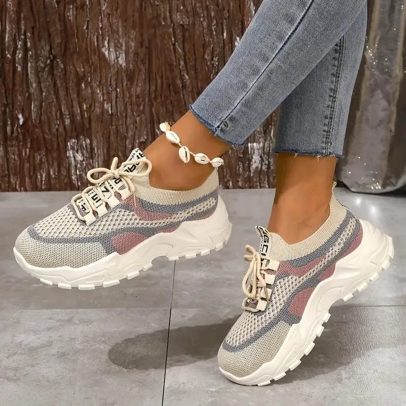 🔥Last Day Promotion 50% OFF - Women's Fashion Breathable Soft Sole Orthopaedic Sneakers