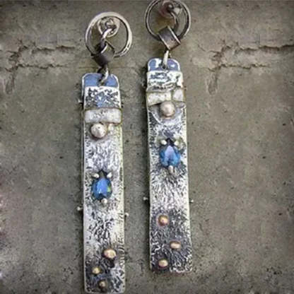 Blue Stone Earrings