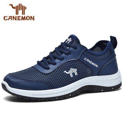 🔥Last Day Promotion 70% OFF🔥Men's mesh lightweight and breathable travel shoes, non-slip walking shoes