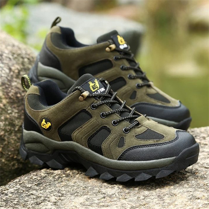 (Cleveland Clinic Recommended) Men's Genuine Leather Comfort Orthopedic Walking Shoes