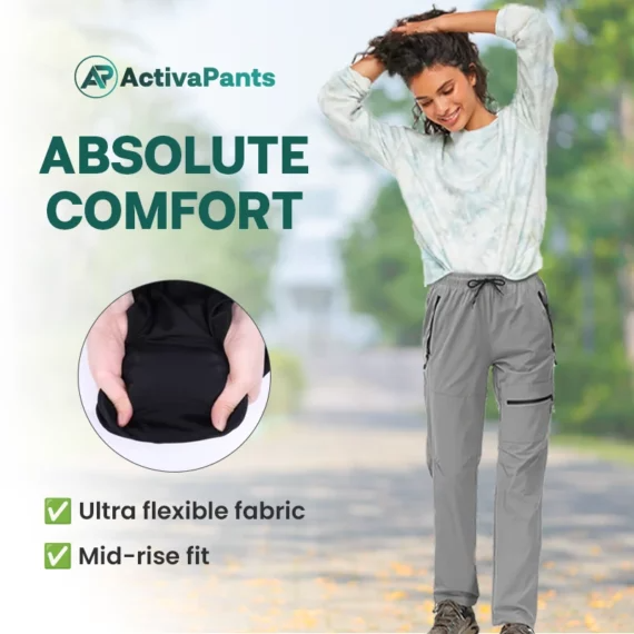 ActivaPants – Zipper Pockets Waterproof Outdoor Pants