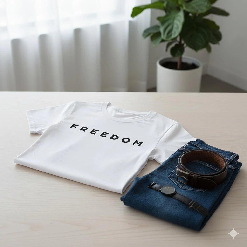 [UNISEX SWEATSHIRT🌟 Freedom Shirt – Timeless Unisex Tee Celebrating Faith, Hope & Everyday Strength