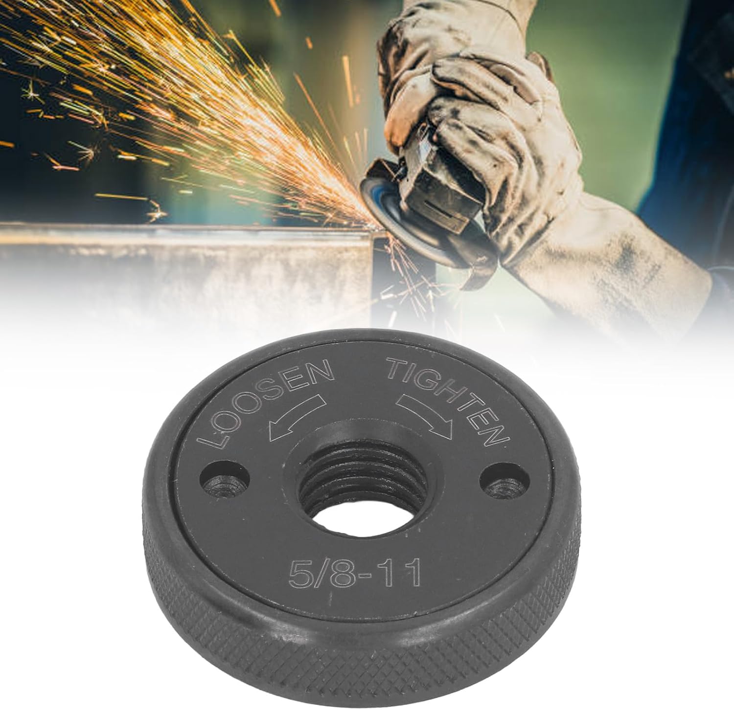 🏆Flash Sale⚡ 50K+ SOLD! Almost Gone💥5/8‐11 Angle Grinder Flange Nut