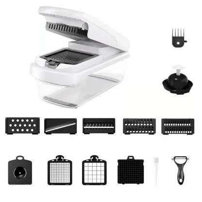 🔥LAST DAY 49% OFF - PrepGeniusTM 15-Piece Vegetable Cutter Set