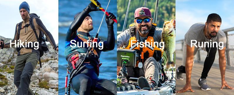 🎁🔥Men's Swim & Outdoor UPF 50+ Sun Shirt  ,Lightweight SPF 50 UV Protection Hoodie