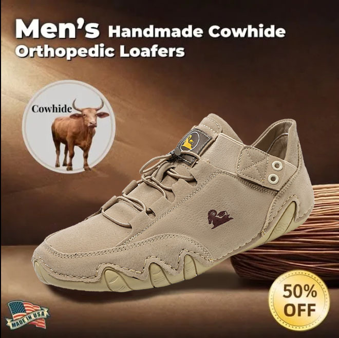 Last day 70% off 🔥 Unisex genuine hot sale orthopedic high top shoes