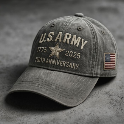 U.S. Army 250th Anniversary Commemorative Cap