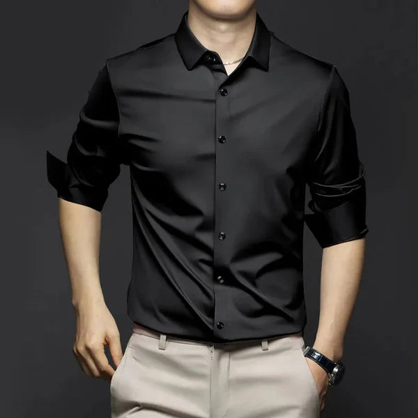 Classic breathable, comfortable and wrinkle-resistant men's shirt