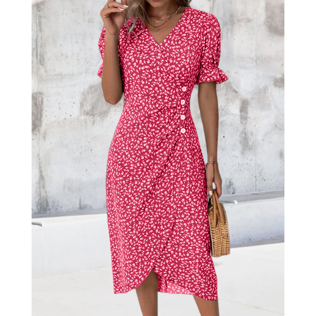 Elegant Wrap Dress