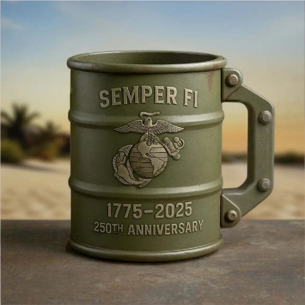 250th Anniversary Military Oil Drum Cup