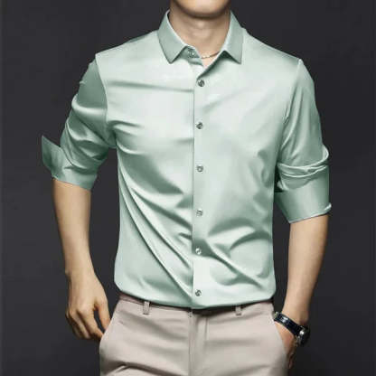 Classic breathable, comfortable and wrinkle-resistant men's shirt