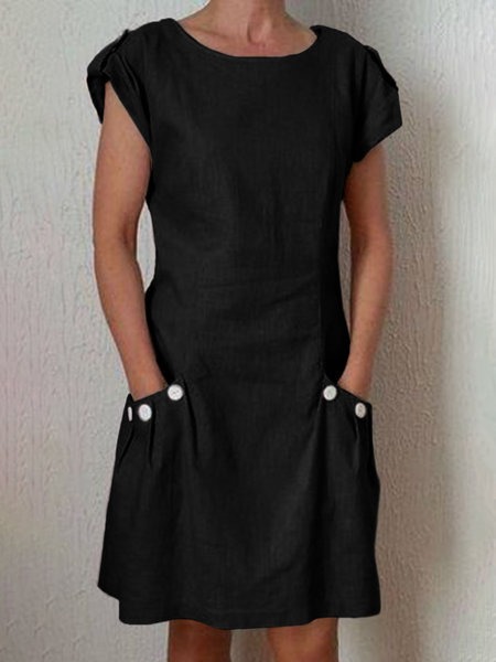 Womens Summer Cotton Dress