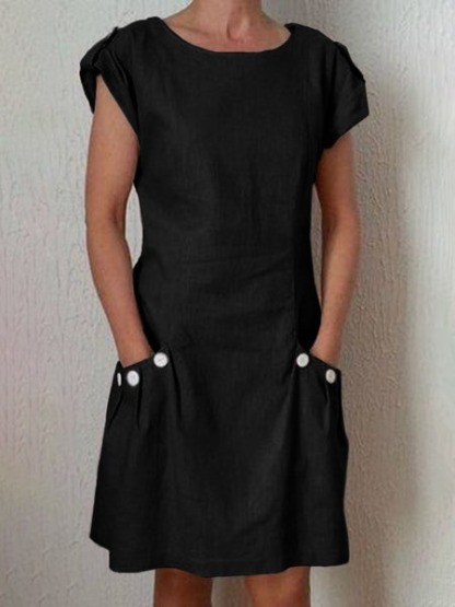 Womens Summer Cotton Dress