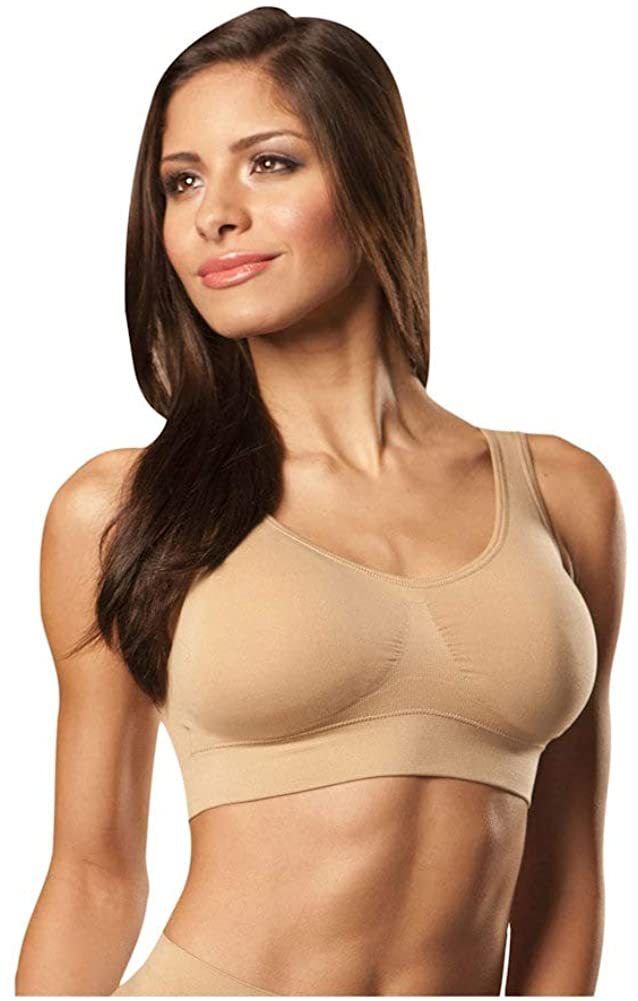 3 Packs Genie Bra(black,white,nude)