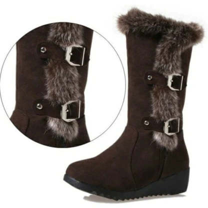 Mid-Calf Orthopedic Boots Fur New Trend 2024 Winter Shoes