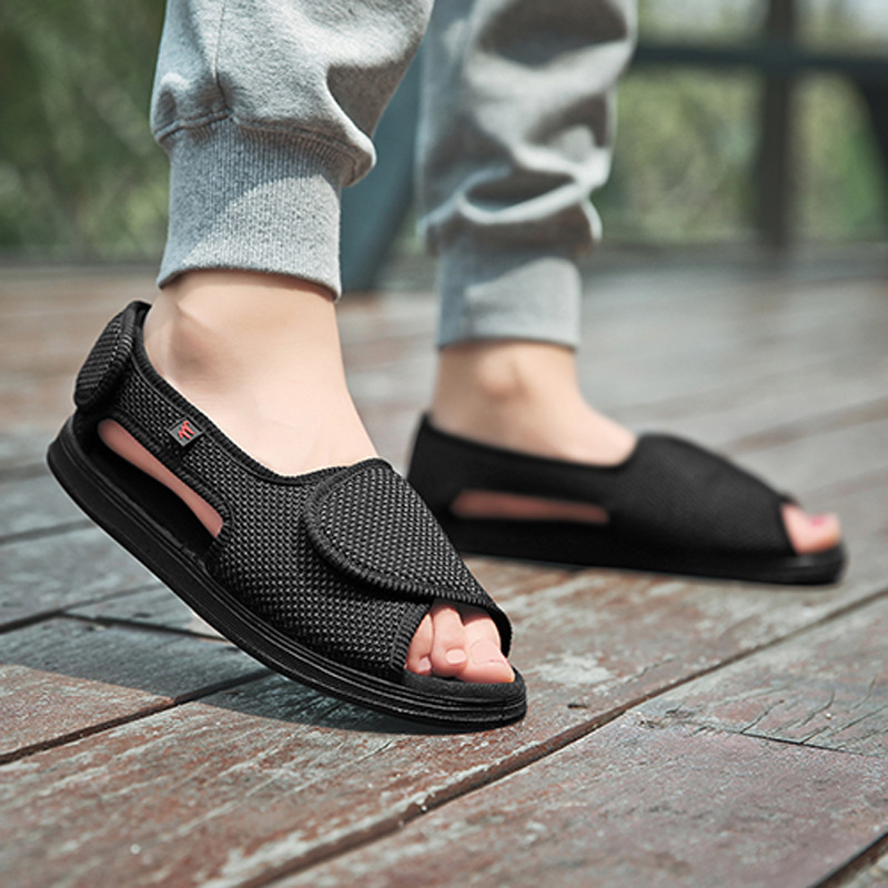 Orthopedic Wide Toe Box Open Toe Sandals