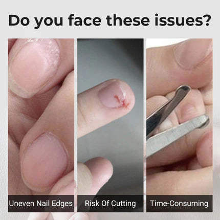 3-in-1 Automatic Electric Nail Clipper with Polishing