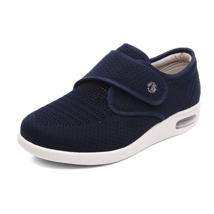Soft and comfortable orthotic arch support width shoes for swollen feet,