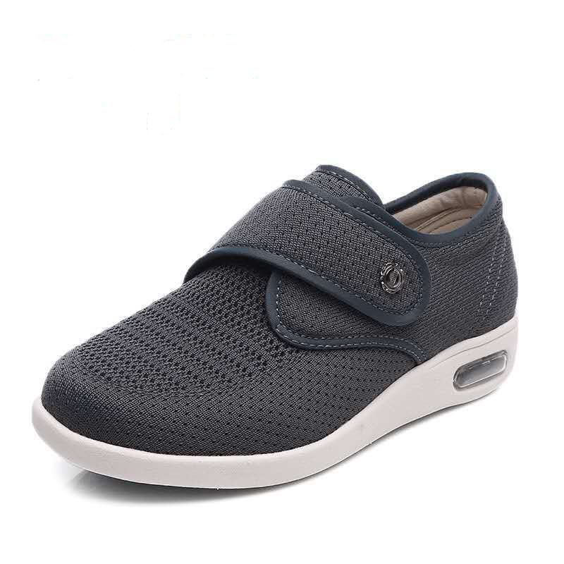 Soft and comfortable orthotic arch support width shoes for swollen feet,