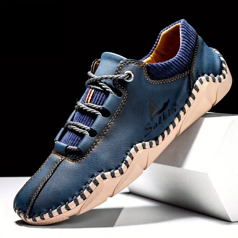 🔥On This Week Sale 70% OFF🔥Men's Handmade Leather Orthopedic Shoes - Improve Posture and Get Rid of Painless Walking & Driving