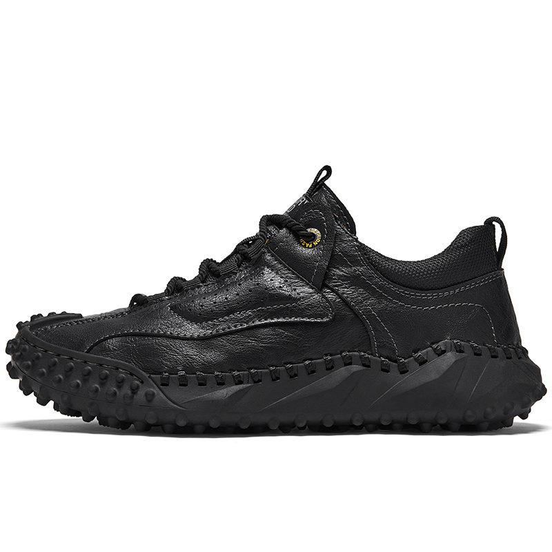 (⏰Clearance Sale-70%OFF🔥)Men’s Vintage Leather Hiking Shoes – Genuine Leather, Orthopedic Arch Support, Wide Toe Box, Waterproof, Breathable, Hand-Sewn, Non-Slip, Lightweight Shoes for Driving & Walking