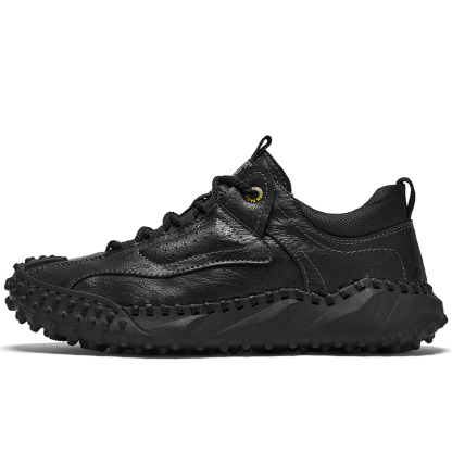 (⏰Clearance Sale-70%OFF🔥)Men’s Vintage Leather Hiking Shoes – Genuine Leather, Orthopedic Arch Support, Wide Toe Box, Waterproof, Breathable, Hand-Sewn, Non-Slip, Lightweight Shoes for Driving & Walking