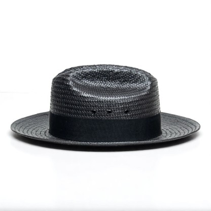 Patriotic Straw | Panama Fedora Hat - Brown