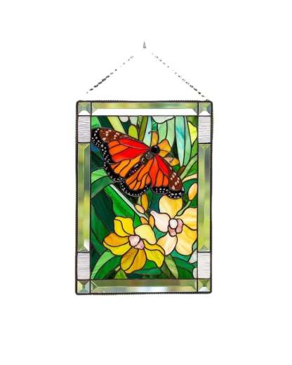 Cardinal Painted Acrylic Glass Panel