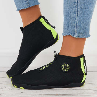 Men High Top Water Shoes Barefoot Anti-Slip Quick Drying Shoes