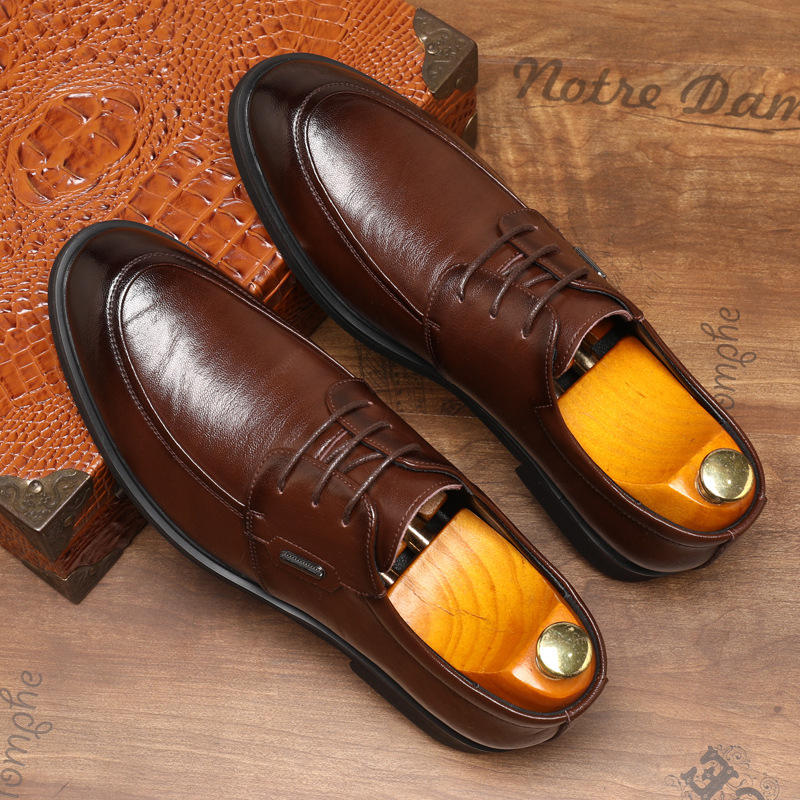 🔥HOT SALE-Men's Genuine Leather Shoes 2025 Winter New Business Formal Shoes Fashion Casual Shoes