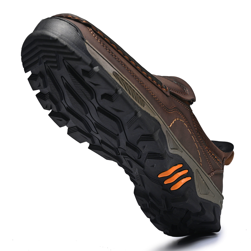 ⏰Promotion 60% OFF - 2025 New Men's Orthopedic Hands-Free Genuine Leather Slip On Loafers