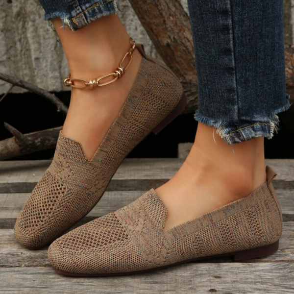 Women Comfortable Arch Support Non-Slip Flat Shoes