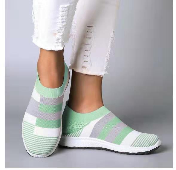 Women Breathable Platform Flats Bunion Corrector Slip On Shoes