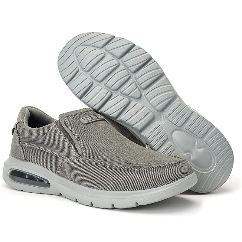 Men's Daily Canvas Wear Proof Orthopedic Walking Shoes