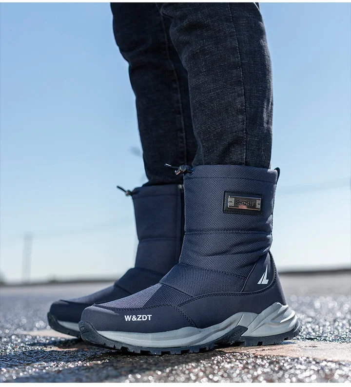 Winter Waterproof And Non-Slip Snow Boots For Men