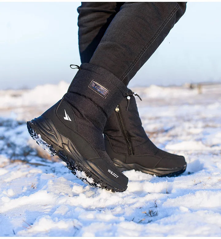 Winter Waterproof And Non-Slip Snow Boots For Men