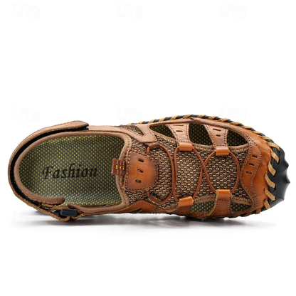 Closed-Toe Outdoor Sandals – Breathable Support for All-Day Walking