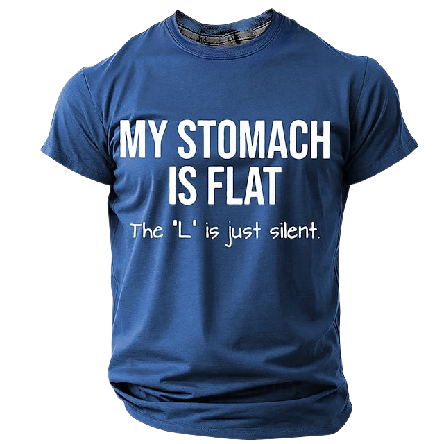 Men's Funny Slang T Shirt Long Sleeve T shirt 3D Print Crew Neck Shirt Fashion Daily Basic Street Casual Daily Black Red Blue Summer Spring All Seasons Clothing Apparel