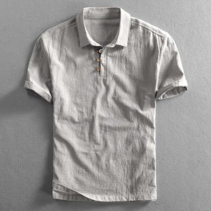 Men's Linen Short Sleeve