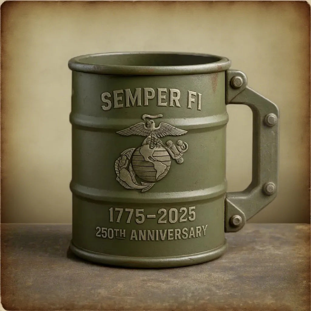 250th Anniversary Military Oil Drum Cup