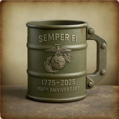 250th Anniversary Military Oil Drum Cup