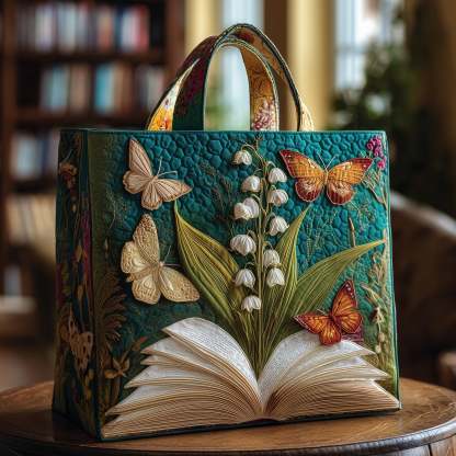 Lily Of The Valley Quilted Tote Bag GFTOMA1925