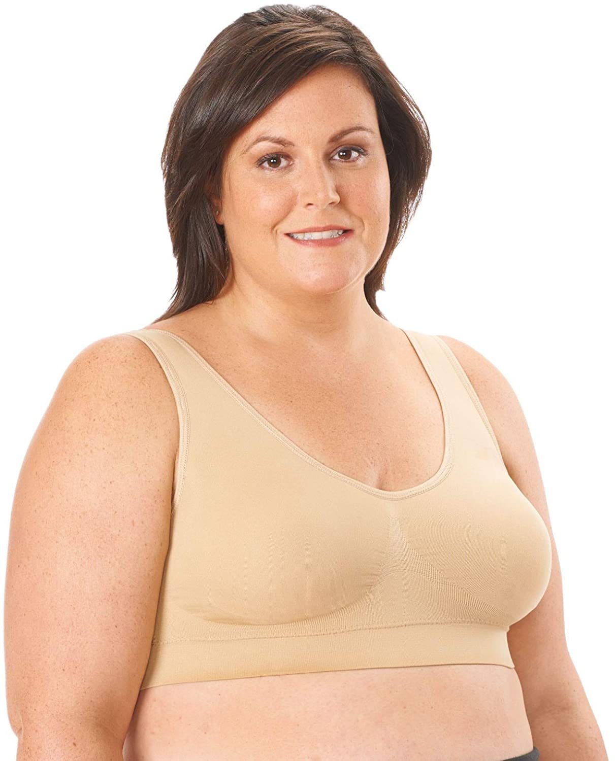 3 Packs Genie Bra(black,white,nude)
