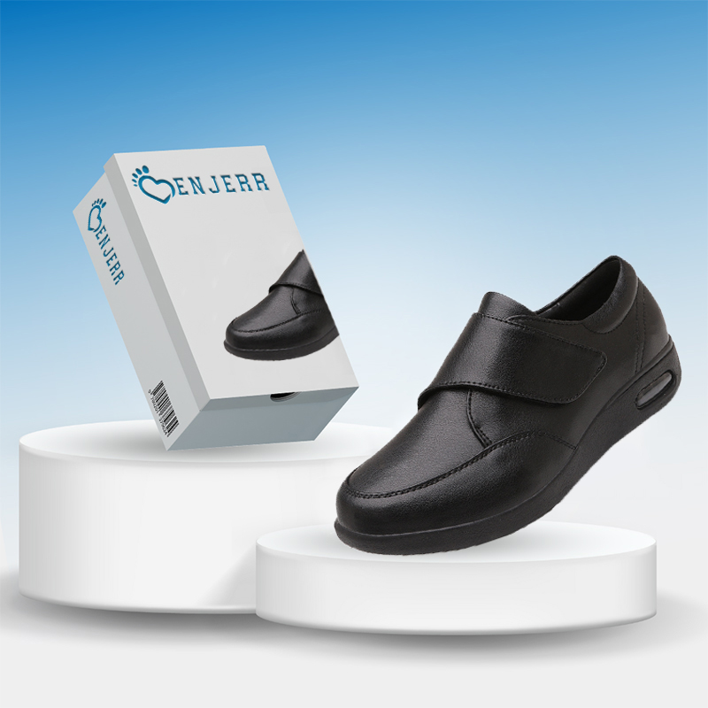 Enjerr™ Anti-slip arch support orthopedic leather shoes