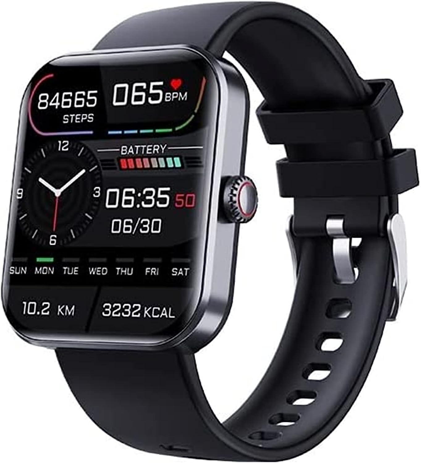 Blood Pressure & Blood Sugar Smart Watch Bluetooth Fashion Smartwatch