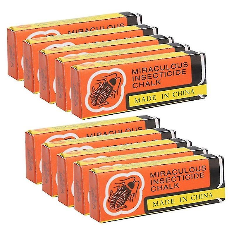 Cockroach Repellers Magic Dustless Chalk For Cockroaches Ants 10 Boxes